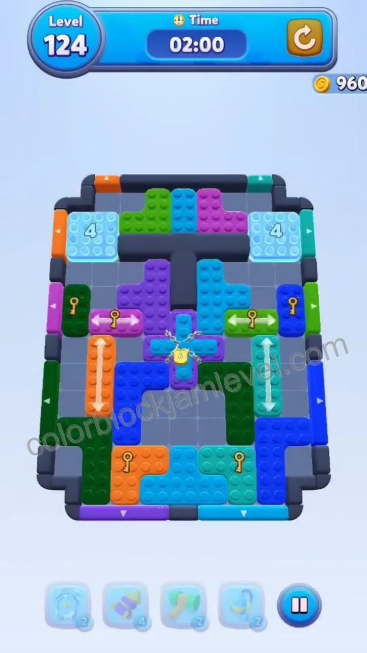 Color Block Jam Level 124