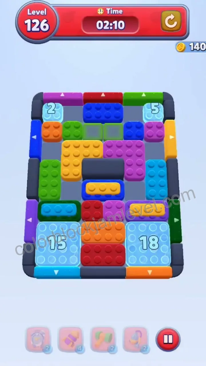 Color Block Jam Level 126