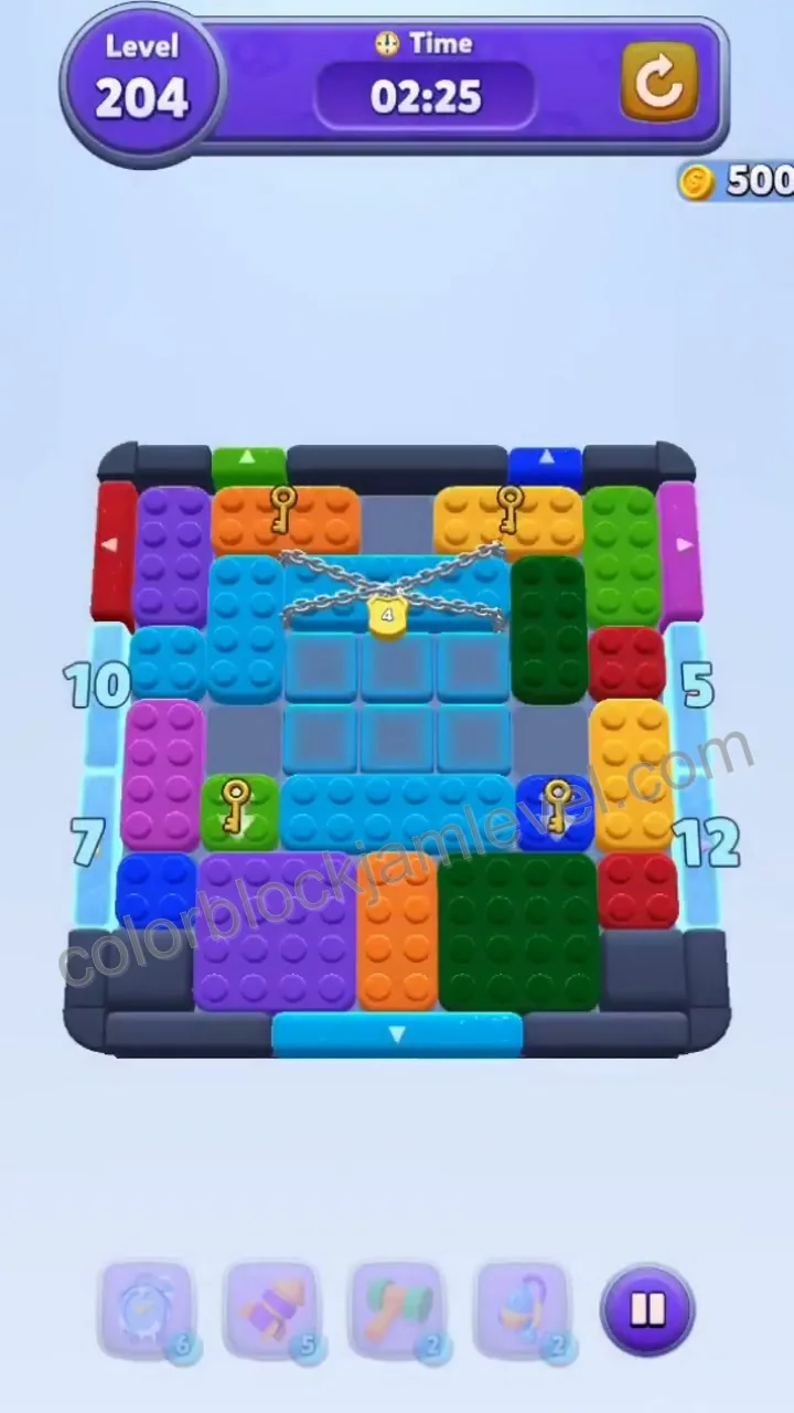 Color Block Jam Level 204