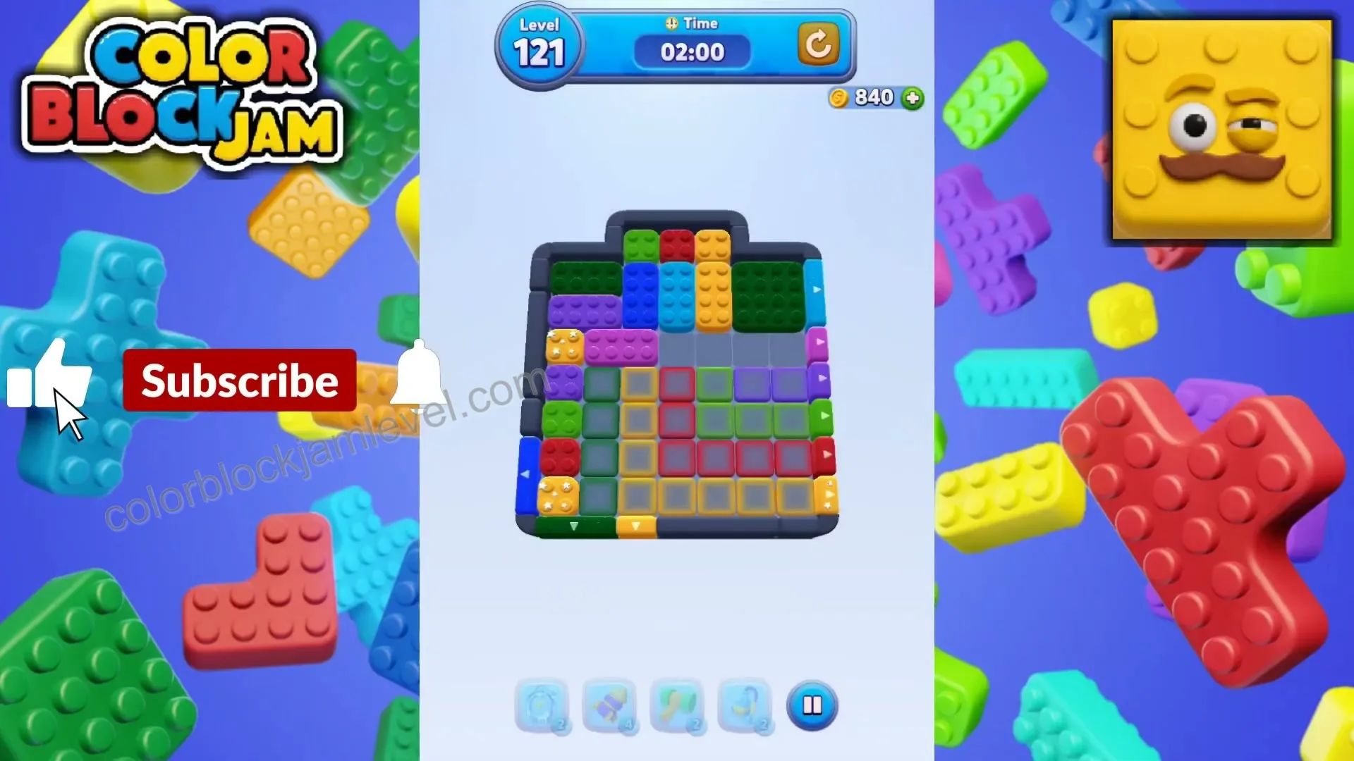 Color Block Jam Level 121