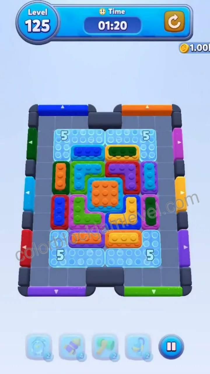 Color Block Jam Level 125