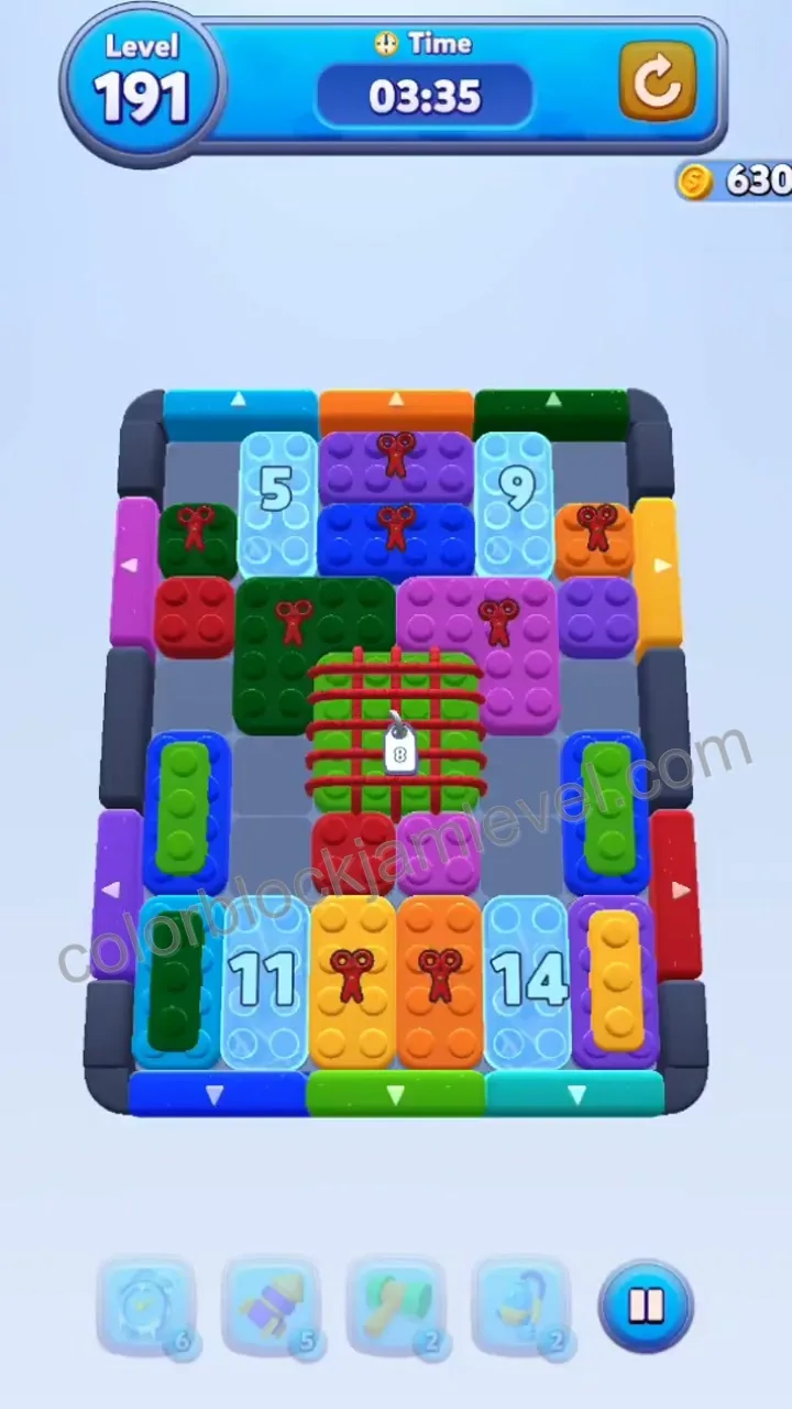 Color Block Jam Level 191