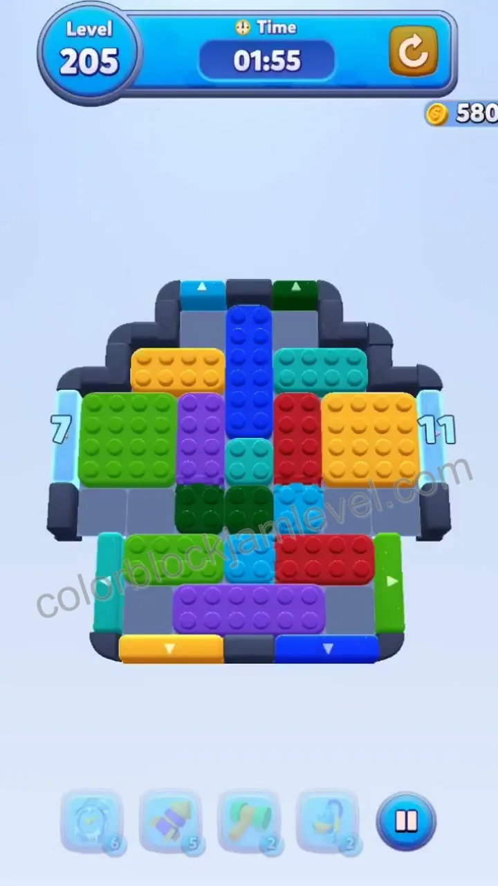 Color Block Jam Level 205